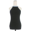 【中古】ベイシックス BASICKS Ring Belted Tank-Top タンクトップ ノースリーブカットソー S ブラック/ブルー 黒 青 S1.5-0504W レディース 【ベクトル 古着】 250605