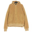 【中古】ディースクエアード DSQUARED2 24AW RELAX FIT TEDDY ZIPPED HOODIE ジップアップ ボアフーディ パーカー 長袖 M ベージュ S79HG0016 国内正規 メンズ 【ベクトル 古着】 250701