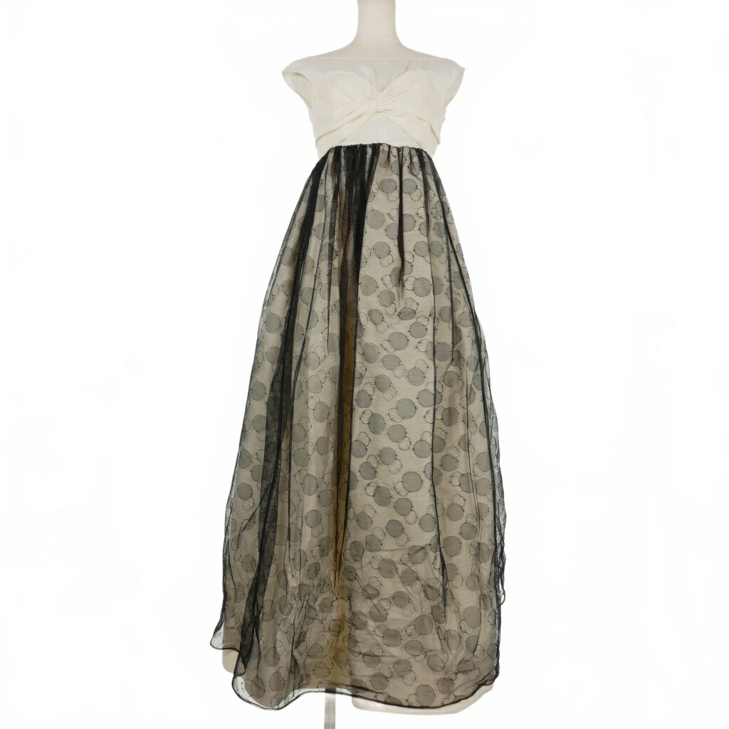【中古】メゾンマルジェラ Maison Margiela 22SS Empire Waist Dress エンパイアウエストドレス ロングワンピース 40 白 ホワイト S51CU0295 国内正規 レディース 【ベクトル 古着】 260112