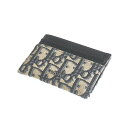 【中古】クリスチャンディオール Christian Dior オブリーク カードケース カードホルダー 財布 総柄 24-BO-0189 メンズ レディース 【...