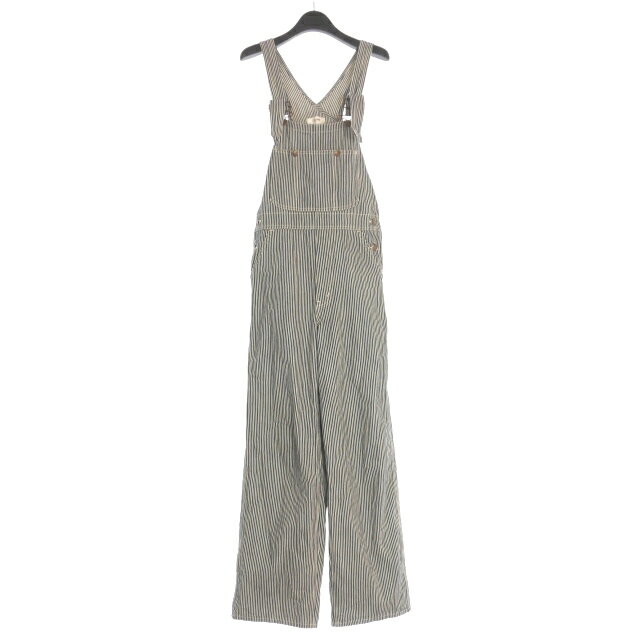 【中古】セリーヌ CELINE 20SS ヒッコリー オーバーオール つなぎ 27インディゴ/ホワイト 国内正規 メンズ 【ベクトル 古着】 250807