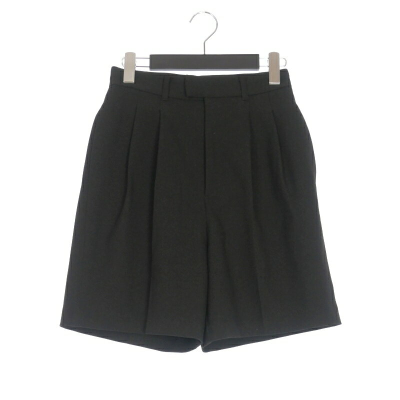 【中古】スピック&スパン Spick&Span 22AW PEサージストレッチショートパンツ ショーツ 36 ブラック 黒 22030200903040 レディース 【ベクトル 古着】 250819