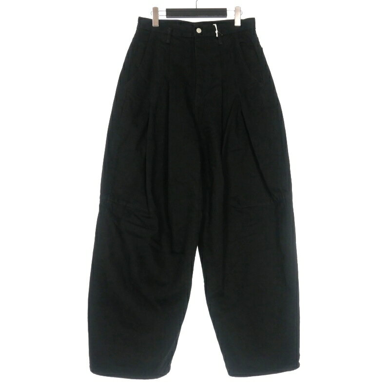 【中古】未使用品 シンヤコズカ SHINYA KOZUKA 25AW ORDINARY CITY BAGGY バギーデニムパンツ ジーンズ S ブラック 黒 2502SK35 メンズ 【ベクトル 古着】 250811