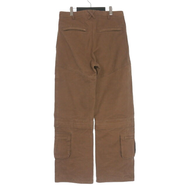 【中古】エンタイアスタジオ entire studio HARD CARGO HEAVY CANVAS カーゴパンツ M ブラウン 茶 ES2220 メンズ 【ベクトル 古着】 250831