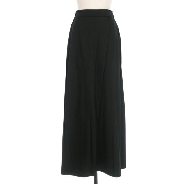 【中古】コグザビッグスモーク COGTHEBIGSMOKE HALO SEMI-FLARE SKIRT セミフレア ロングスカート ブラック 黒 8501-130-823-1 レディース 【ベクトル 古着】 251121