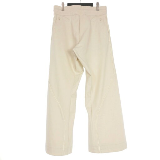 【中古】ジェンイエ JIAN YE 25SS ワイド ストレートパンツ スラックス ジャージ L ベージュ JI-25SS-PT04 メンズ 【ベクトル 古着】 250925