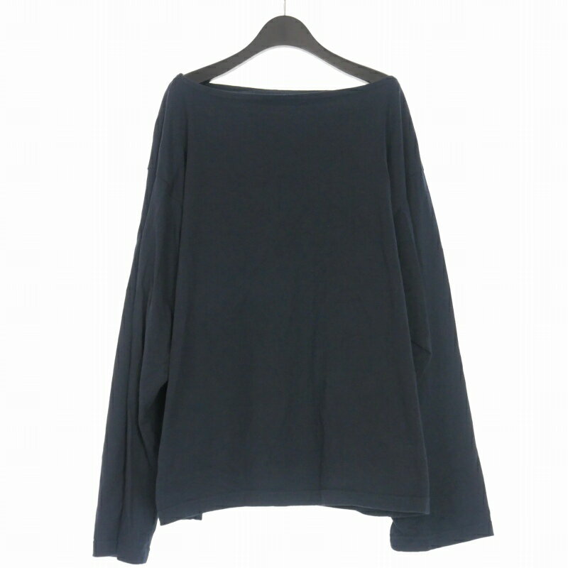 【中古】ウティ OUTIL バスクシャツ Tシャツ カットソー 長袖 3 ネイビー 紺 国内正規 メンズ 【ベクト..