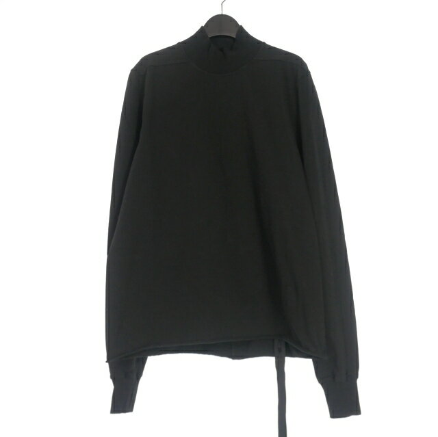 【中古】未使用品 ダークシャドウ DRKSHDW RICK OWENS 25AW HEADON DBL SWEATER BLACK ダブルネック スウェット カットソー 長袖 XS ブラック 黒 DU02E7263-RIG メンズ 【ベクトル 古着】 251123