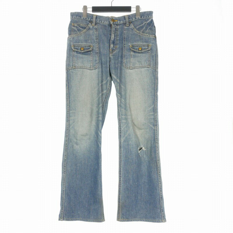 乐天商城 - 【中古】リー LEE 2003年製 00's Works of Denim デニムパンツ ジーンズ L インディゴ 40269 メンズ 【ベクトル 古着】 260623