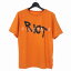 šۥ饤å եå RIOT FACETASM 20AW RIOT LOGO TEE  ץ T Ⱦµ S  RF20AW-TEE-U01  ǥ ڥ٥ȥ  230427