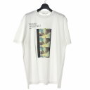 【中古】未使用品 トウキョウ シークエンス TOKYO SEQUENCE 22SS フォト プリント Tシャツ カットソー 半袖 L ホワイト 白 TS22SS-TEE-U03 メンズ 【ベクトル 古着】 241207