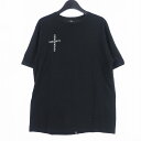 【中古】リゾネイト グッドイナフ RESONATE GOODENOUGH Tシャツ プリントロゴ 半袖 丸首 2 黒 ブラック メンズ 【ベクトル 古着】 231126