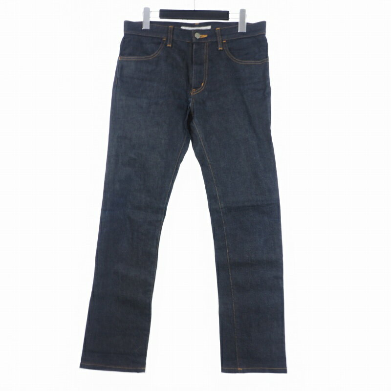 【中古】ジョンローレンスサリバン JOHN LAWRENCE SULLIVAN RIGID DENIM TAPERED PANTS リジット デニム パンツ ジーンズ 40 インディゴ JLS-02-03 レディース 【ベクトル 古着】 240115