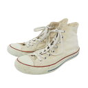 yÁzRo[X CONVERSE I[X^[ nCJbgXj[J[ US9.5 28cm  zCg Y yxNg Òz 240206