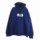 【中古】未使用品 シュプリーム SUPREME 20AW Franklin Hooded Sweatshirt フランクリン フーディー スウェット パーカー XL パープル メンズ 【ベクトル 古着】 240405