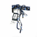 【中古】未使用品 ディースクエアード DSQUARED2 22SS Butterfly Necklace バタフライ ネックレス 総柄 UNI ブルー 青 S83NE0161 国内正規 レディース 【ベクトル 古着】 240822(4)
