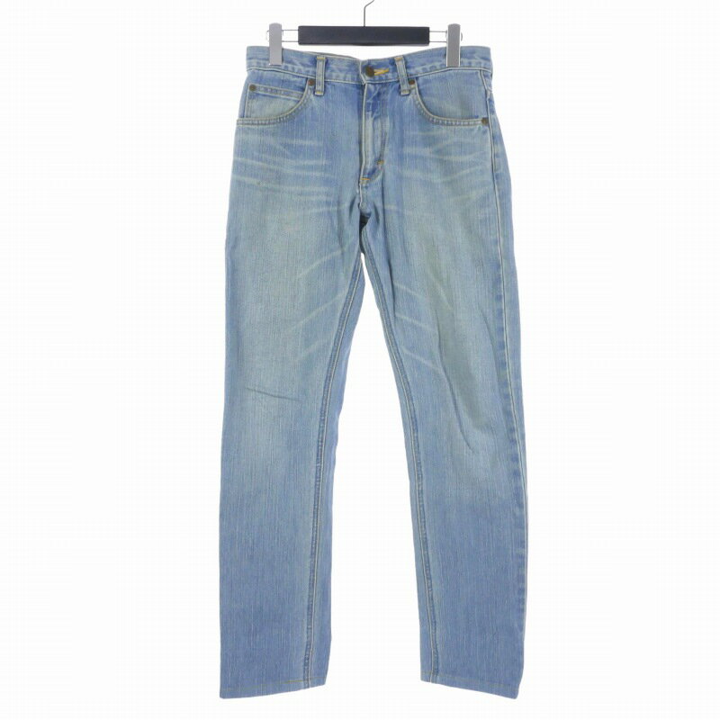 【中古】リー LEE テーパード デニムパンツ ジーンズ 29 ライトブルー LM4933 メンズ 【ベクトル 古着】 250111