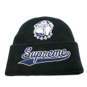 【中古】シュプリーム SUPREME ミッチェルアンドネス Mitchell & Ness ニットキャップ ニット帽 F 黒 ブラック メンズ 【ベクトル 古着...