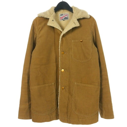 【中古】リー LEE ボア カバーオール ジャケット コーデュロイ M キャメル メンズ 【ベクトル 古着】 250313 【中古】リー LEE ボア カバーオール ジャケット コーデュロイ M キャメル メンズ 【ベクトル 古着】 250313