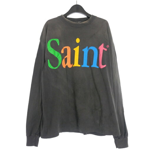 【中古】未使用品 セントマイケル SAINTMICHAEL 25SS RAINBOW LS TEE ロングスリーブTシャツ カットソー 長袖 XL ブラック 黒 SM-HR8-0000-032 メンズ 【ベクトル 古着】 250317 【中古】未使用品 セントマイケル SAINTMICHAEL 25SS RAINBOW LS TEE ロングスリーブTシャツ カットソー 長袖 XL ブラック 黒 SM-HR8-0000-032 メンズ 【ベクトル 古着】 250317