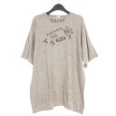 【中古】未使用品 セントマイケル SAINTMICHAEL × BerBerJin 25SS BJ_SS YOUNG TEE プリントTシャツ カットソー 半袖 M グレー SM-HR8-0000-C37 メンズ 【ベクトル 古着】 250609