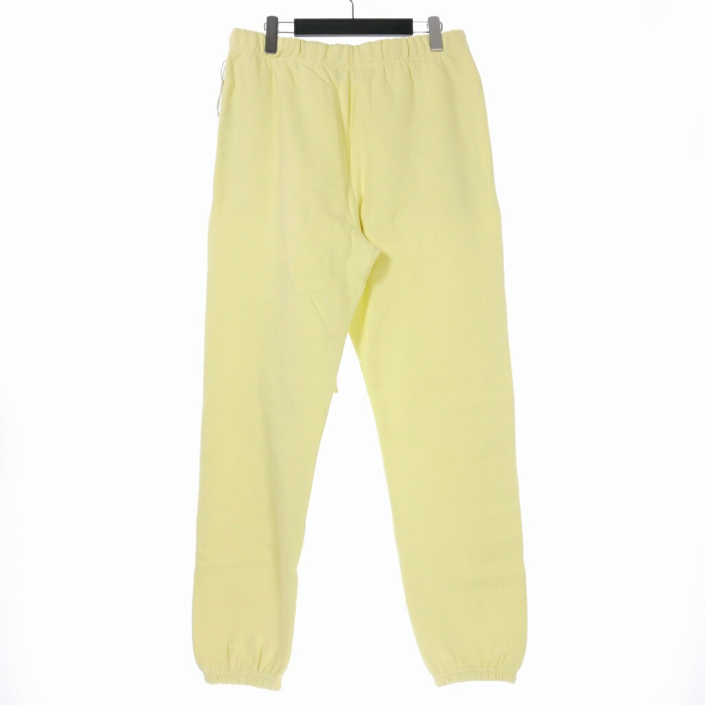 【中古】未使用品 エフオージー エッセンシャルズ FOG ESSENTIALS スウェット ドローストリング ラウンジパンツ スウェットパンツ ロゴ M カナリア 黄 メンズ 【ベクトル 古着】 250526