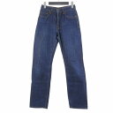 【中古】リーバイス Levi's 552 ストレートデニム W26 L32 ダークインディゴブルー pcl0001 メンズ 【ベクトル 古着】 250605(4)