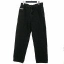 【中古】ウェイスティッドパリス WASTED PARIS 23SS Casper Pant Method Faded デニム 34 ブラック 黒 メンズ 【ベクトル 古着】 250708