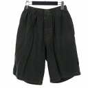 【中古】ステューシー STUSSY アメリカ製 ジョーツ ショーツ ショートパンツ ハーフパンツ デニム M ブラック 黒 メンズ 【ベクトル 古着】 250708