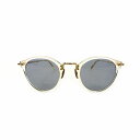 【中古】オリバーピープルズ OLIVER PEOPLES サングラス 47 バフゴールド ブルーグレー OV5184S 109452 OP-505 メンズ レディース 【ベクトル 古着】 250728(4)