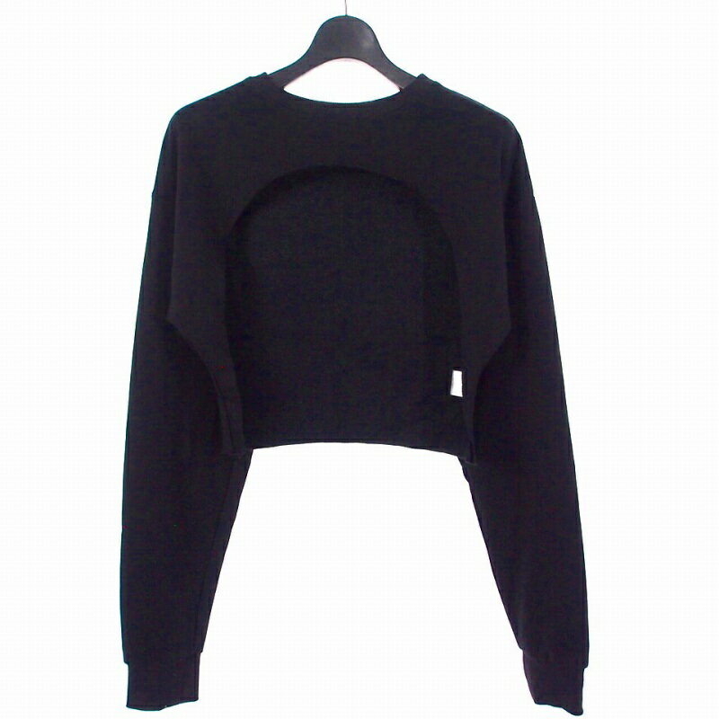 【中古】ラブユ LVEU. スウェット トレーナー F ブラック 黒 レディース 【ベクトル 古着】 250914