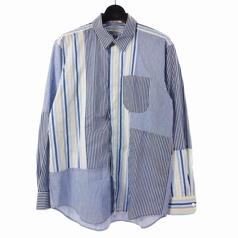 【中古】エンジニアードガーメンツ Engineered Garments SINGLE NEEDLE TAILORING パッチワーク ストラ..