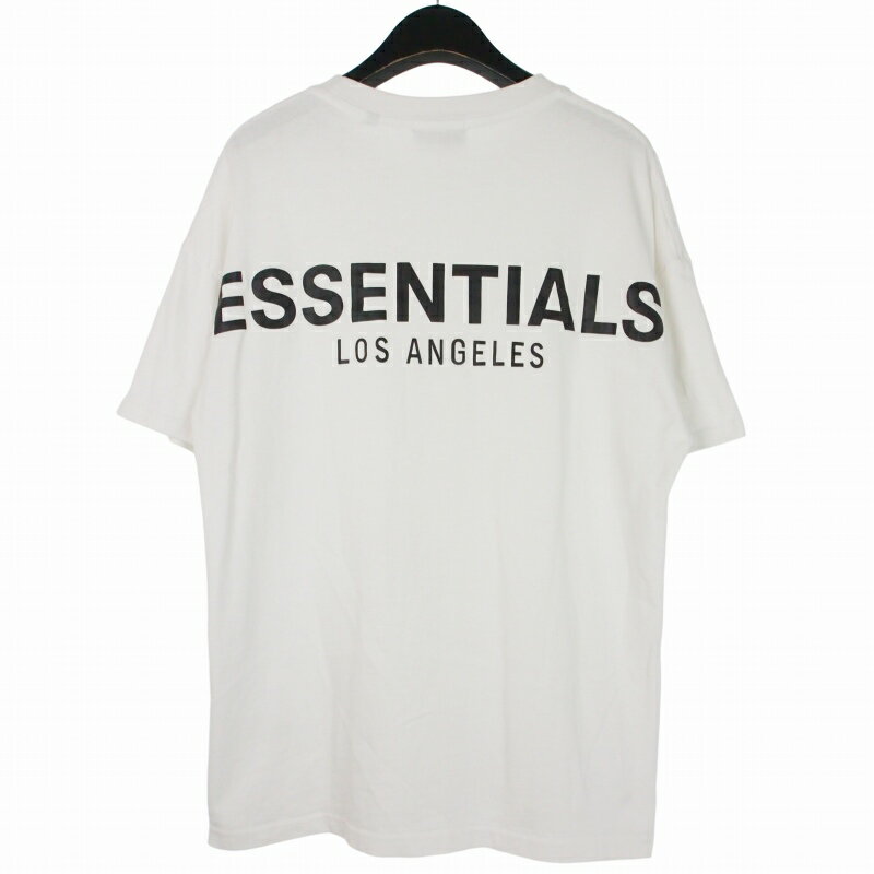 Rakuten - 【中古】エフオージー エッセンシャルズ FOG ESSENTIALS Tシャツ バックプリント 半袖 カットソー S 白 ホワイト メンズ 【ベクトル 古着】 260607