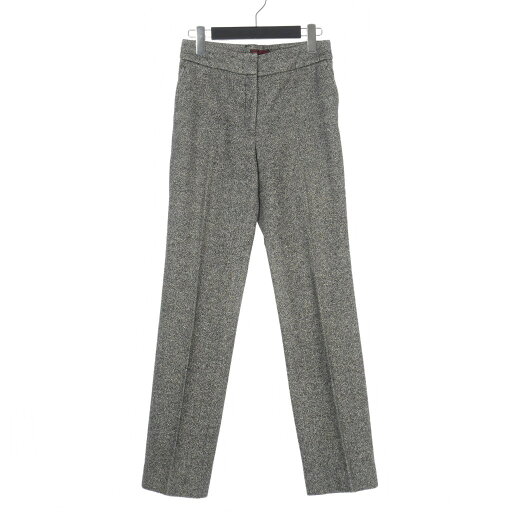 【中古】オールドイングランド OLD ENGLAND センタープレス ウールパンツ スラックス ストレッチ シルク混 38 グレー レディース 【ベクトル 古着】 250214 【中古】オールドイングランド OLD ENGLAND センタープレス ウールパンツ スラックス ストレッチ シルク混 38 グレー レディース 【ベクトル 古着】 250214