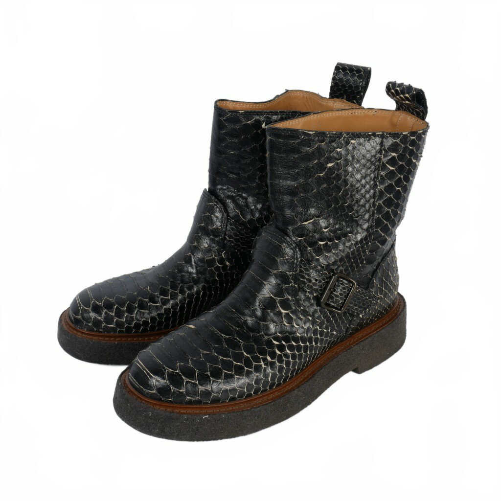 Maison Margiela ブーツ グレーx黒(パイソン) 2007424D0176 楽天市場】パイソン(ブランドメゾン マルジェラ)(ブーツ