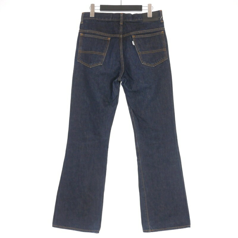 【中古】ジエダ Jieda 21AW OW FLARE DENIM PANTS フレアデニムパンツ ジーンズ 1 インディゴ Jie-STD-PT05-OW メンズ 【ベクトル 古着】 250713