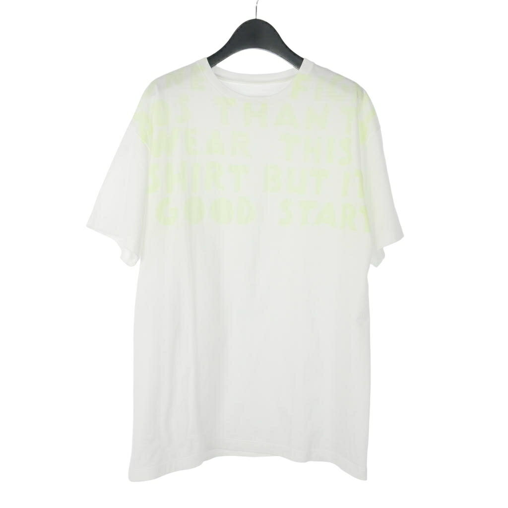 【中古】メゾンマルジェラ Maison Margiela 19SS エイズ Tシャツ 半袖 クルーネック コットン S 白 ホワイト S51GC0427 レディース 【ベクトル 古着】 260612