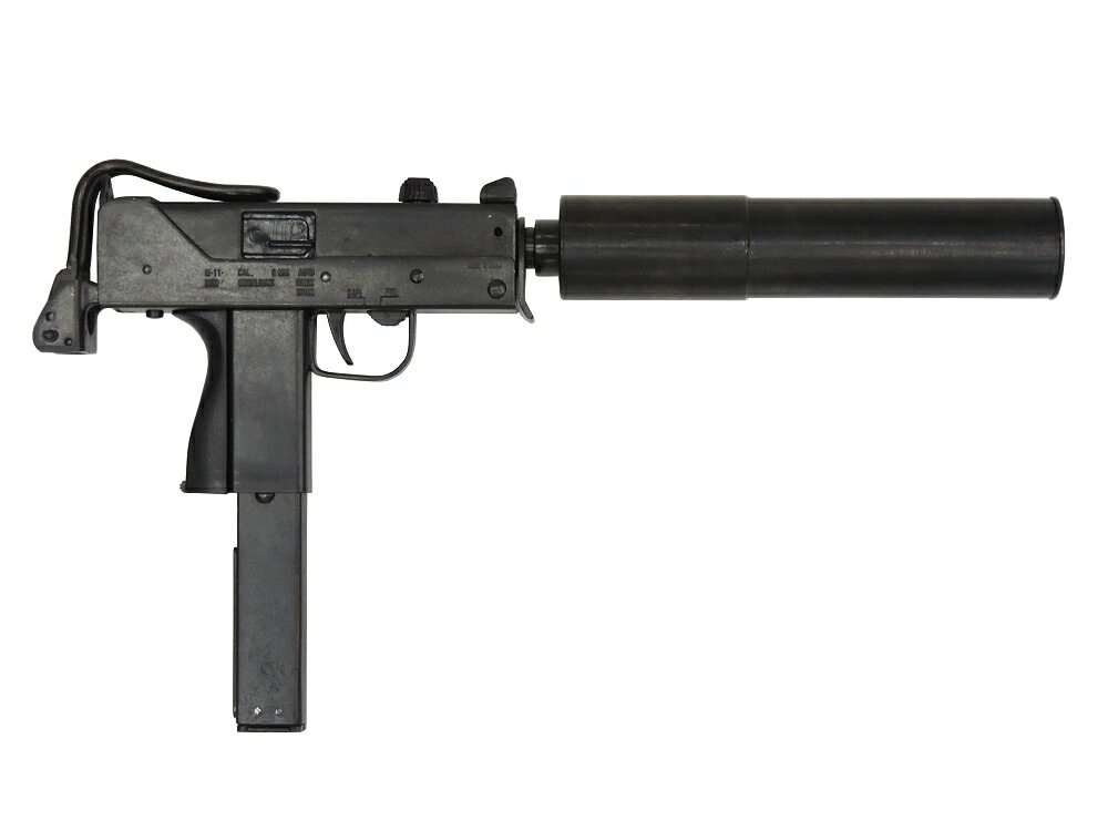 DENIX(デニックス)　銃　MAC-11 マシンピストル/サイレンサー付き(1089)　　コンビニ受取不可