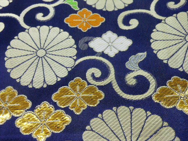 V.ROAD　古刀袋　金襴　紺菊(大刀用)　　模造刀　居合刀　日本刀など