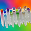 ブラジェク ガラス爪やすり カラーmini 2本セット両面タイプ メール便にてお届け手配