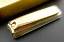 和製金メッキ爪切り(大・カバー付) NC-212KC メール便にてお届け手配