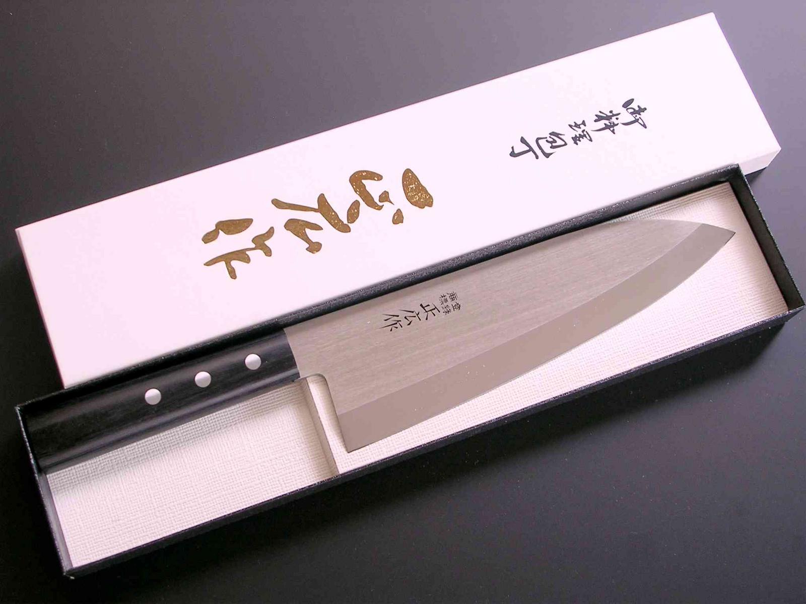 【送料無料】藤次郎 MoV二層鋼 エラストマー柄 和庖丁出刃16.5cm FUD-1105