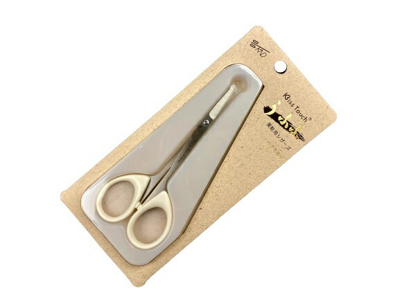 キス・タッチ　鼻毛切りハサミ　ホワイト　(BC-14W）　　　メール便発送のみ無料