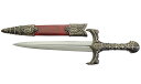 DENIX(デニックス) 模造刀 剣 リチャード ライオンヘッドダガー ブラック/レッド DX4157N