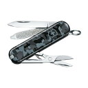 VICTORINOX (ビクトリノックス) 万能ナイフ 十徳ナイフ クラシック・ネイビーカモフラージュ 0.6223.942 キャンプ アウトドア 折り畳みナイ...