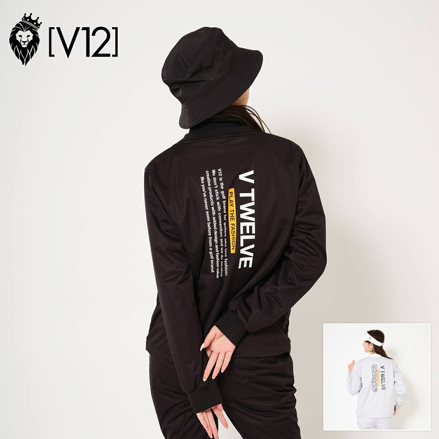 V12 ゴルフ レディース ジャケット RIP EXP JKT