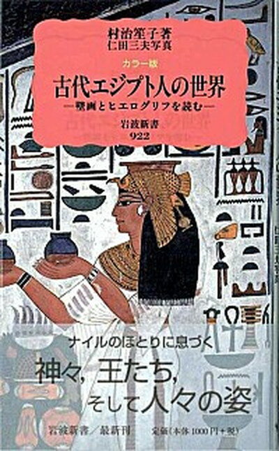 【中古】古代エジプト人の世界 壁画とヒエログリフを読む /岩波書店/村治笙子（新書）