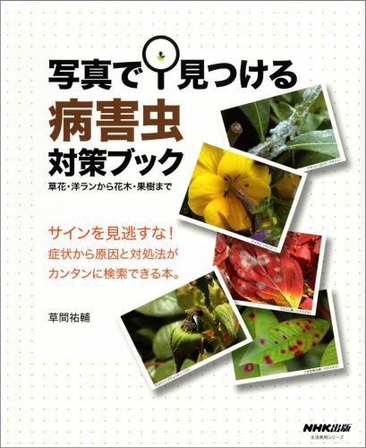 【中古】写真で見つける病害虫対策ブック 草花・洋ランから花木・果樹まで /NHK出版/草間祐輔（ムック）