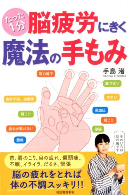 【中古】たった1分脳疲労にきく魔法の手もみ /河出書房新社/手島渚（単行本）