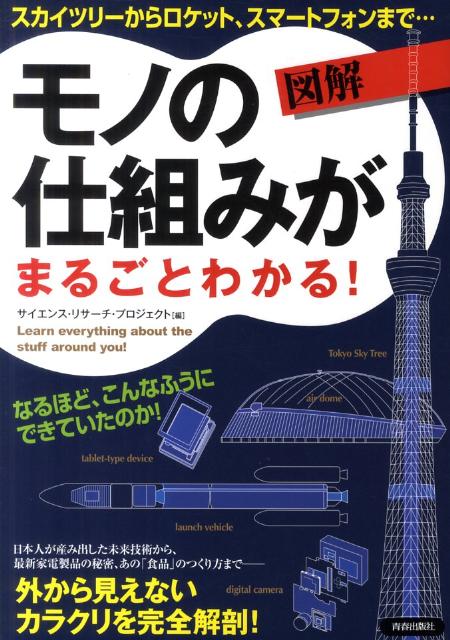 【中古】図解モノの仕組みがまるごとわかる！ スカイツリ-からロケット、スマ-トフォンまで… /青春出版社/サイエンス・リサ-チ・プロジェクト（単行本（ソフトカバー））